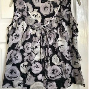 St John's silk sleeveless top